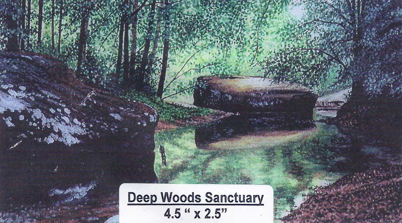 Deep Woods Sanctuary miniature painting
